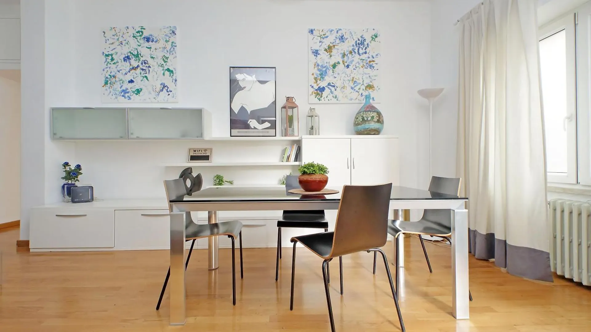 Apartmán Ych-Nice Flat With Patio Near Vatican Řím